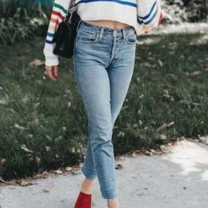 LEVIS Wedgie Icon High Rise Jeans Shut Up {MM23}